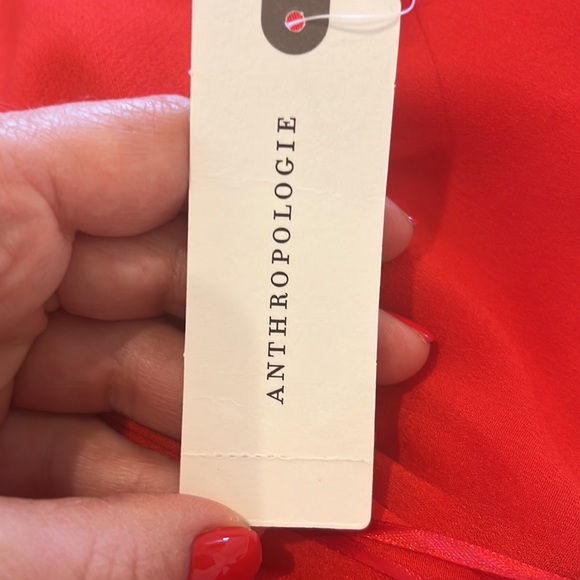 Adelyn Rae strapless red bow top - Picture 4 of 8